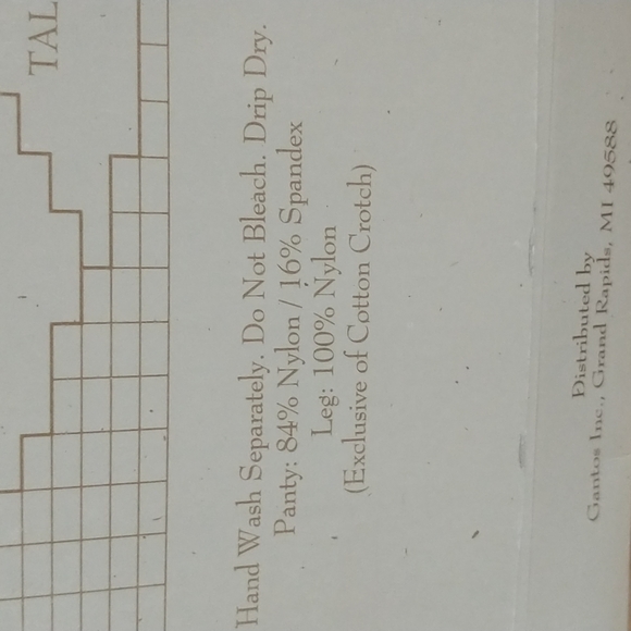 Vintage Gantos Pearl Essence Hosiery NIB - Picture 7 of 11